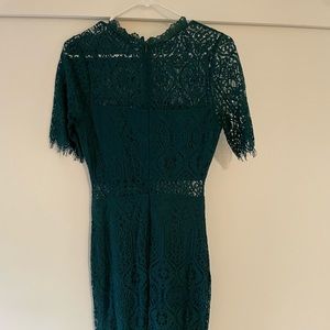 Green lulus dress